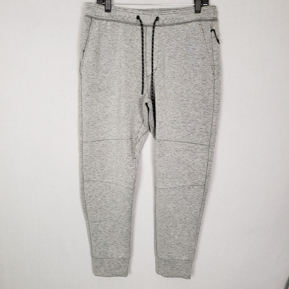 AE American Eagle Jogger Sweatpants Light‎ Gray Athleisure Gym Loungewear Size M